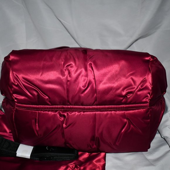 VeeCollective Caba MEDIUM Nylon Tote Bag in Oxblood #1213-202-377 NWT - Picture 7 of 7